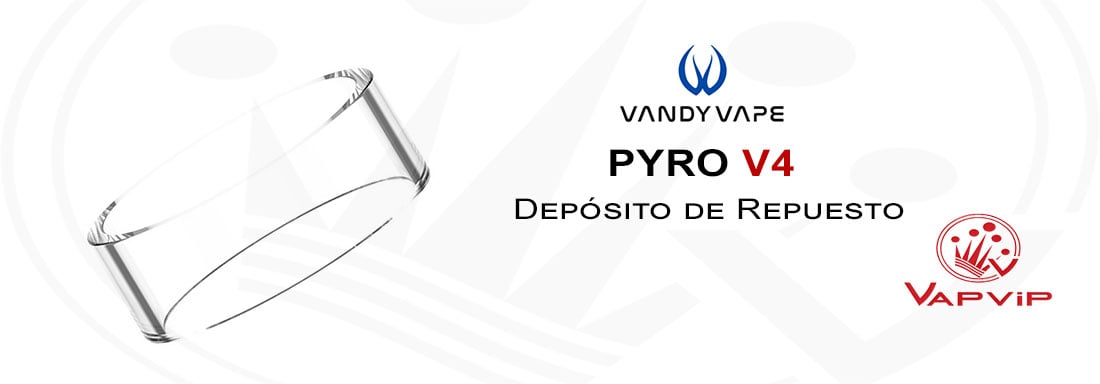 PYRO IV RDTA Depósito Pyrex de repuesto - Vandy Vape